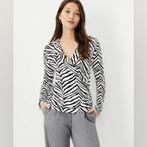 Zebra Print Women's Top